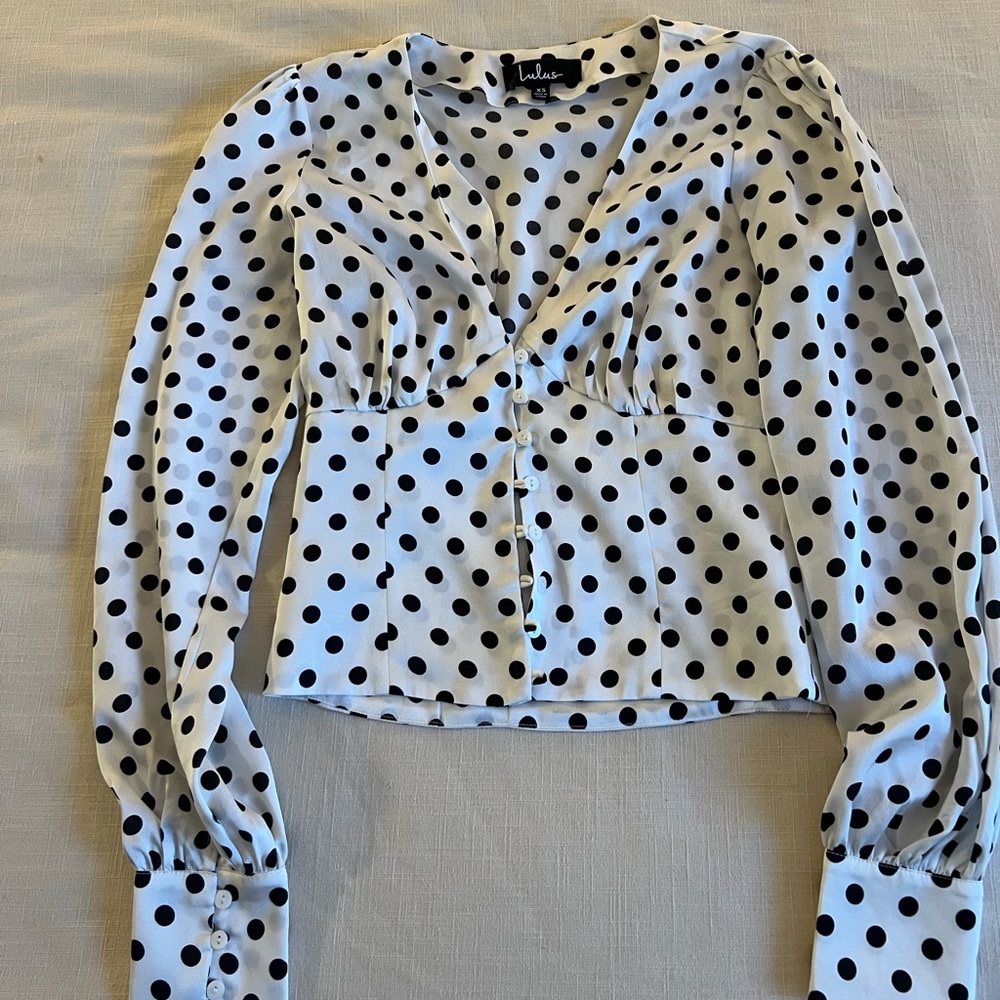 Lulus Satin Top